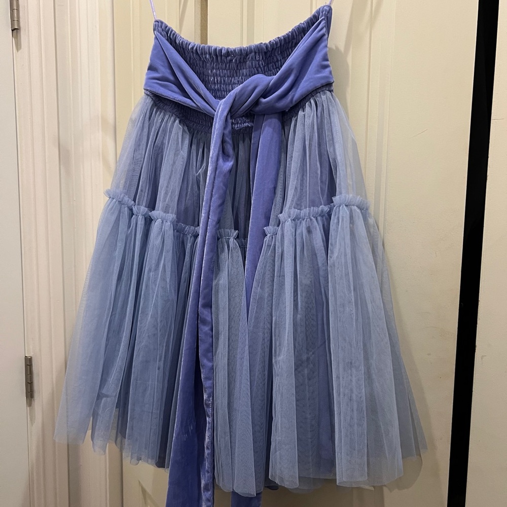 Free people tie back short dress